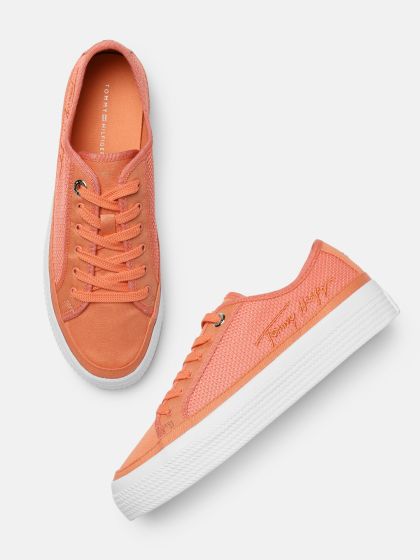 Yellow tommy outlet hilfiger sneakers