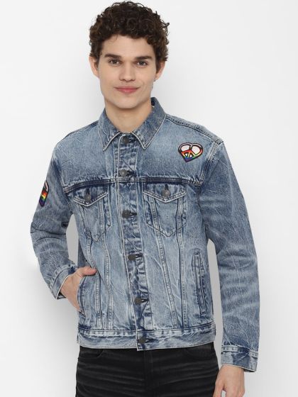 Levis denim outlet jacket myntra