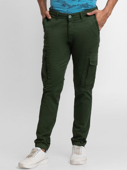 Buy John Miller Men Black Slim Fit Solid Regular Trousers  Trousers for  Men 2269982  Myntra