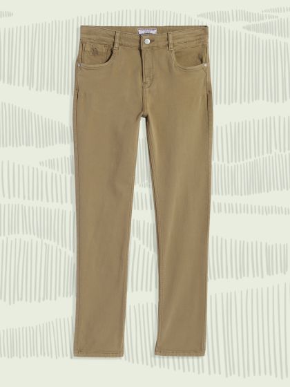 Boys khaki skinny jeans sale