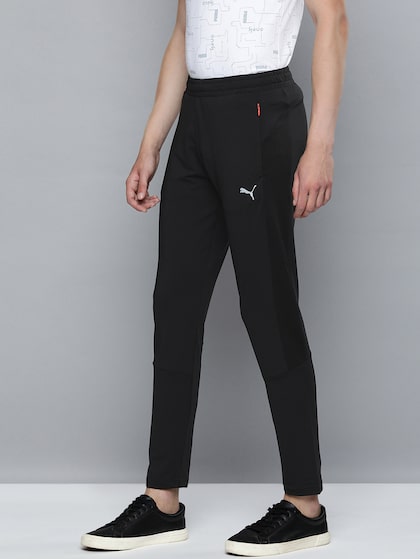 Buy One8 X PUMA Men Black & White Striped VK III Jogger Pants - Track Pants  for Men 13887256 | Myntra