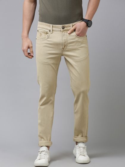 Cream colored 2025 skinny pants