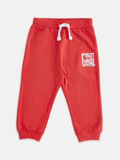 Baby boy online red joggers