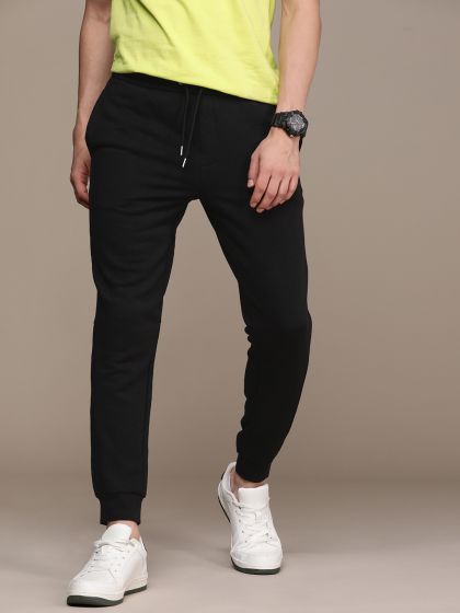 Calvin klein jeans joggers with logo discount stripe
