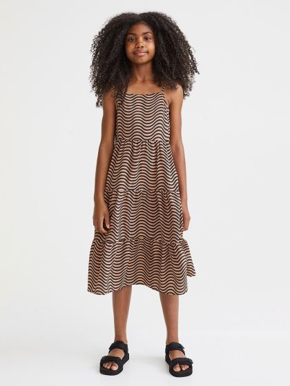 Buy H M Woman A Line Seersucker Dress Dresses for Girls 22191858