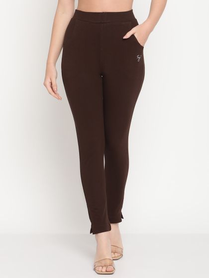 Buy Marks & Spencer Marks & Spencer Women Brown Solid Three-Fourth