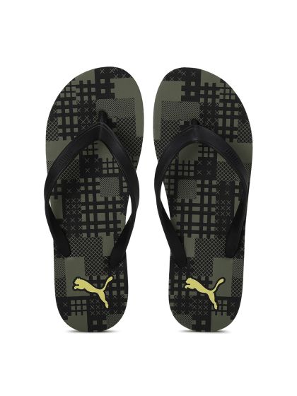 Puma wrens hotsell black flip flops