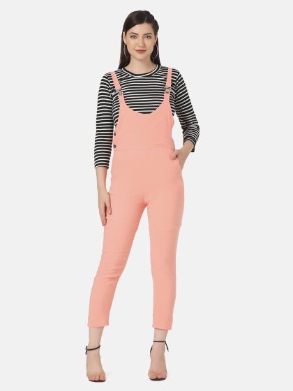 Buy online Blue Denim Full Leg Dungaree from western wear for Women by  Stylestone for ₹1150 at 50% off