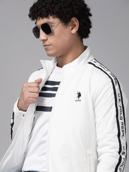 Us polo white jacket new arrivals