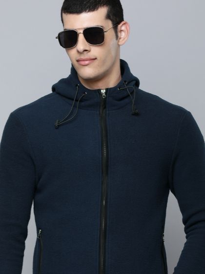 Buy Flying Machine Men Charcoal Grey Bomber Jacket Jackets for