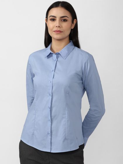 Buy Van Heusen Woman Formal Shirt Shirts for Women 21421128 Myntra