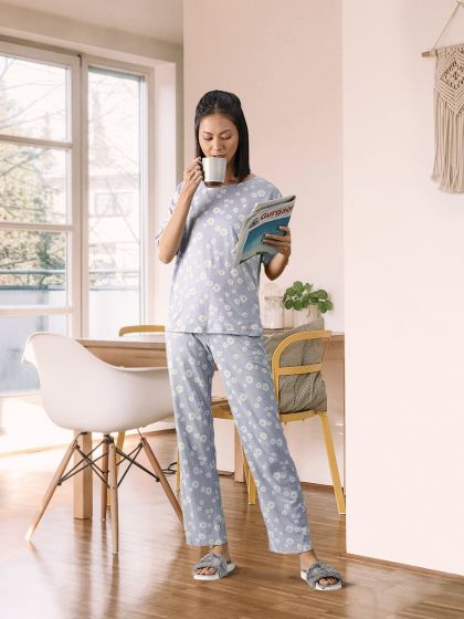 Fleece night suits hotsell marks and spencer