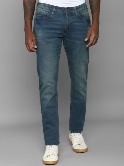 Buy Louis Philippe Jeans Men Blue Slim Bootcut Low Rise Heavy Fade  Stretchable Jeans - Jeans for Men 20652756