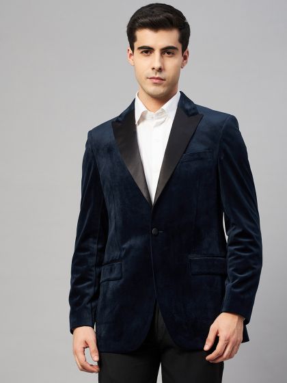 Blackberry velvet blazer store