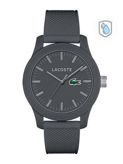 Lacoste watch shop black and blue