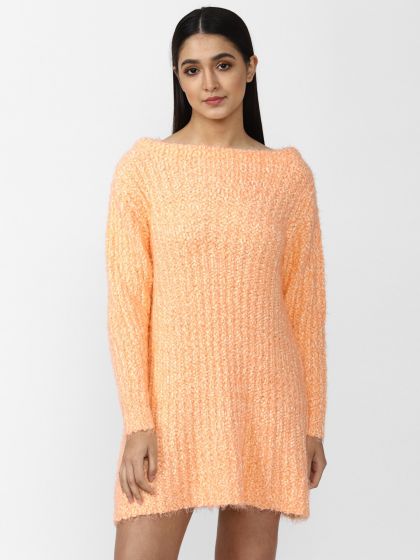 Forever 21 orange sweater hotsell