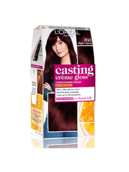 Buy LOreal Paris Casting Creme Gloss Hair Color Darkest Brown 300 ( G +  72 Ml) - Hair Colour for Women 1967198 | Myntra