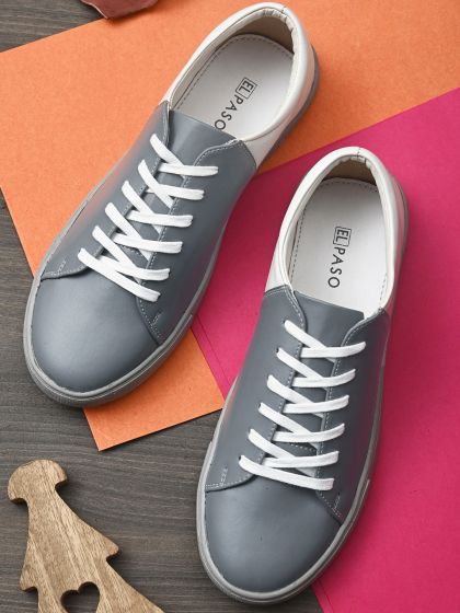 Buy Ether Men Grey Sneakers Casual Shoes for Men 2181494 Myntra