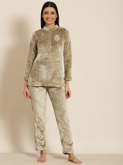 Sweet dreams 2025 velvet night suits