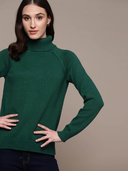 Macy's Karen Scott Women Pure Cotton Self-Design Pullover - Price