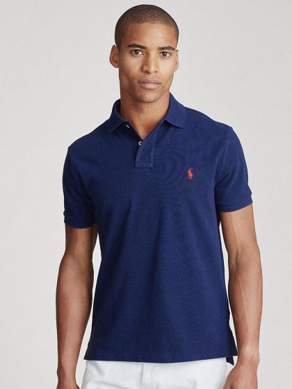 Mens grey ralph hot sale lauren polo shirt