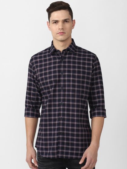Van heusen sport cheap men's checkered casual shirt