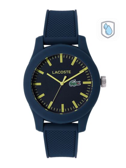 Lacoste 12.12 watch black and blue top