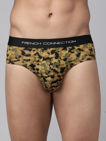 Buy FCUK Mens Stretch Printed Underwear