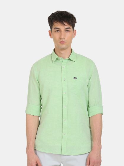 Buy Arrow Sport Men Pure Cotton Manhattan Slim Fit Striped Casual