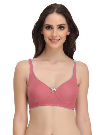 Buy DressBerry Black Solid Non Wired Non Padded Everyday Bra DB ENC 003A -  Bra for Women 7281182