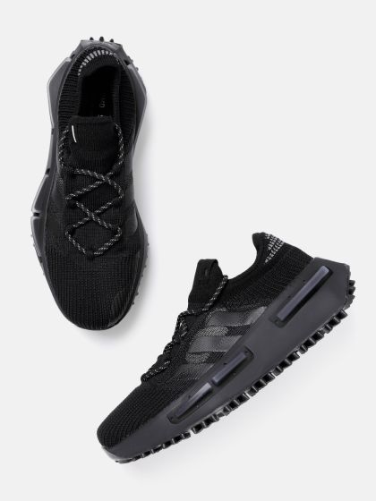 Buy ADIDAS Originals Men Black Solid NMD R1 V3 Sneakers Casual