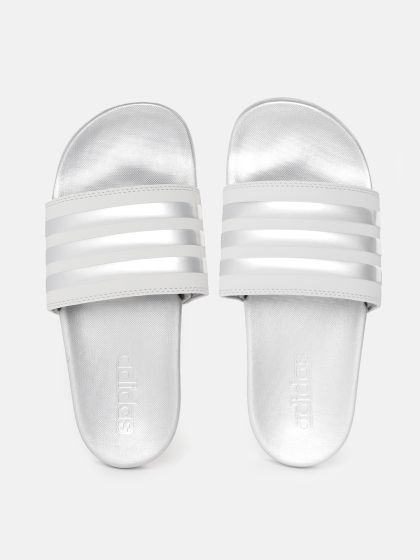 White adidas sliders womens cheap