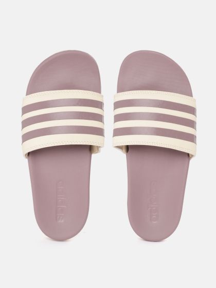Adilette best sale slides purple