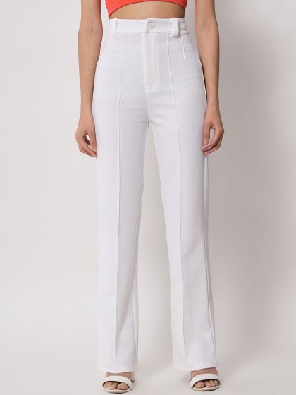 Buy Womens Trousers  Ladies Ribbed Trousers Sale In BD