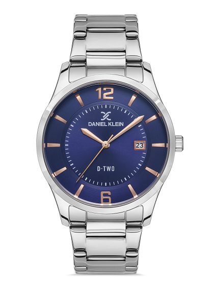 Buy Daniel Klein Premium Men Green Dial Silver Toned Strap