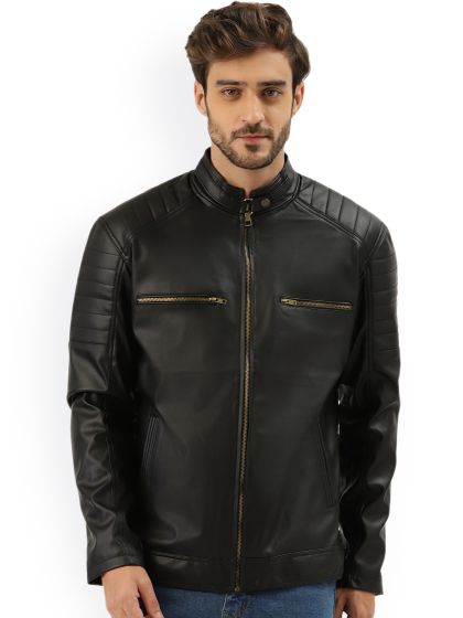 Leather retail jacket cheap