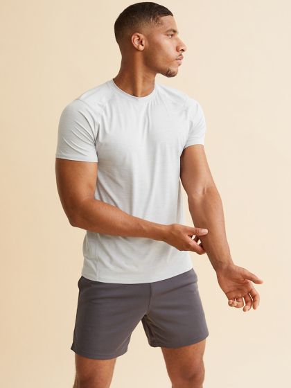 Buy H M Men Relaxed Fit Pure Cotton Jogger Shorts Shorts for Men