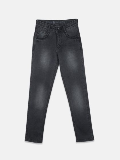 Buy Monte Carlo Boys Blue Aw22 Heavy Fade Stretchable Jeans