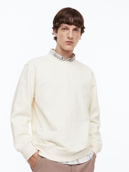 Buy H&M Men Oversized Fit Cotton Sweatshirt - Sweatshirts for Men