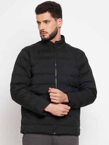 Buy Nike Men Black Solid AS M NSW DOWN FILL Puffer Jacket