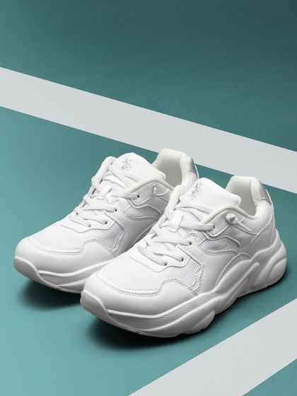 Buy U.S. Polo Assn. Women Colourblocked Sneakers Casual Shoes