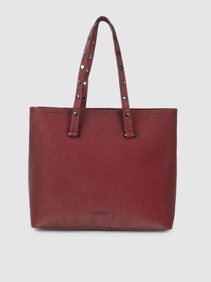 Buy Allen Solly Red Solid Shoulder Bag Handbags for Women