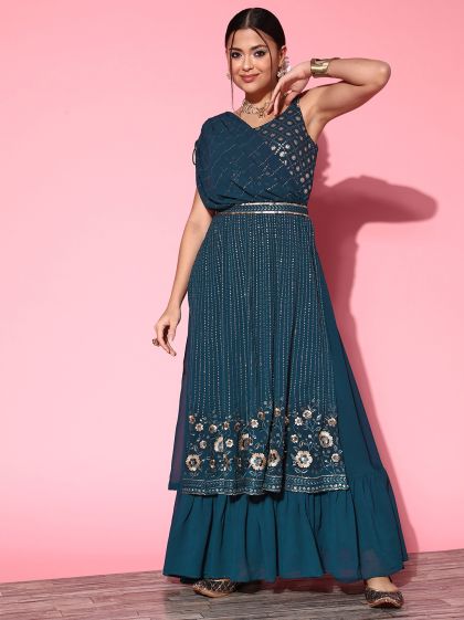 Ojjasvi maxi shop dress