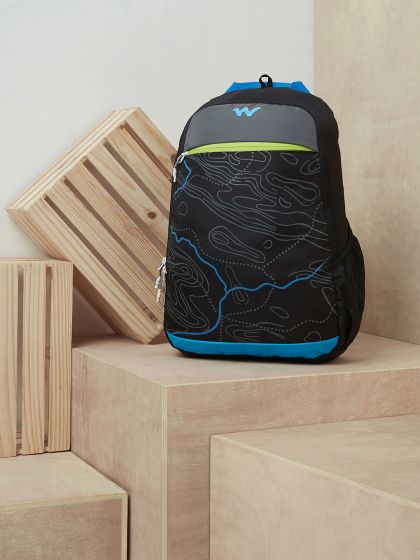 Buy Wildcraft 6 Wild Unisex Red White Graphic Backpack