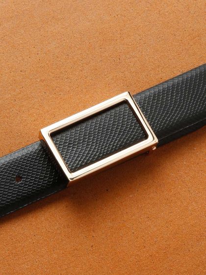 Buy Pacific Gold Men Textured Formal Belt - Belts for Men 26003702