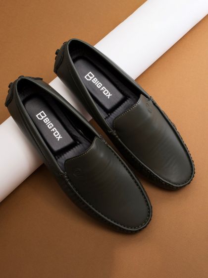 Buy Big Fox Men Black Loafers Casual Shoes for Men 15467210 Myntra
