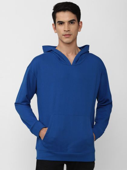 Buy FOREVER 21 Men Red White Hooded Sweatshirt Sweatshirts for
