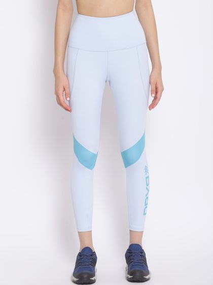 Buy Candyskin High Rise Relaxed Fit Leggings - Blue at Rs.1039