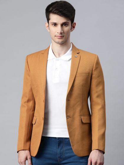 Coffee colour blazer store
