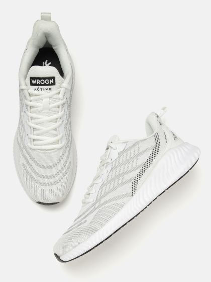 Wrogn white sneakers myntra new arrivals